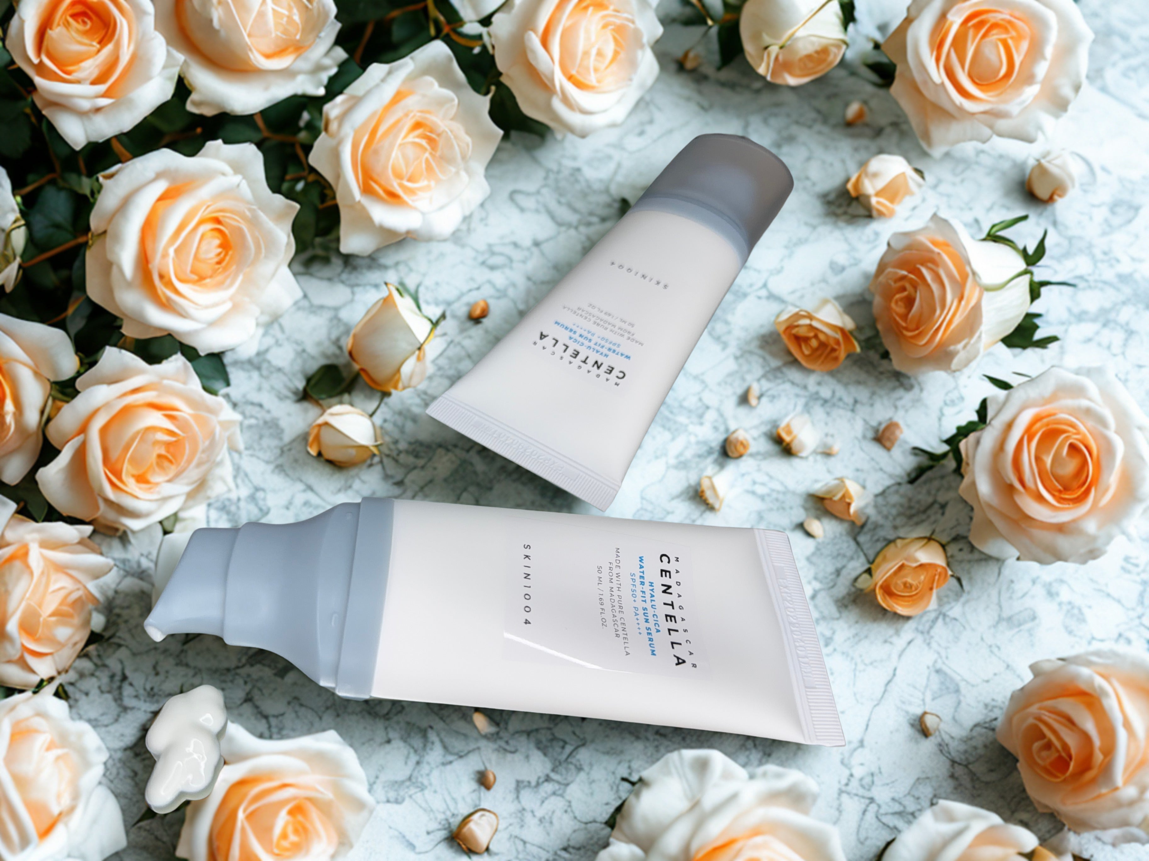 CENTELLA Hyalu-cica water-fit sun serum Duo