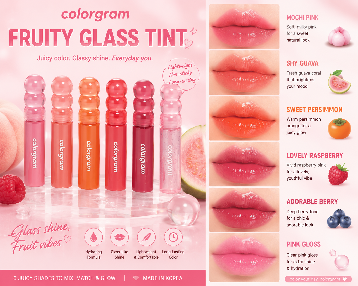 Colorgram Fruity Glass Tints